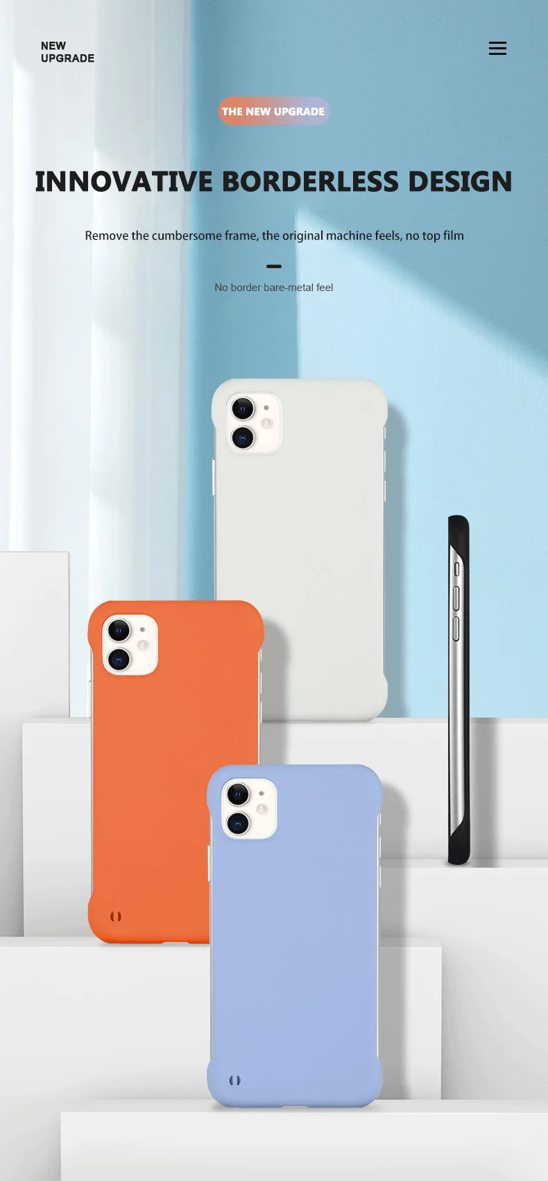 Slim Hard PC Frameless Phone Case For iPhone 13 12 11 Pro Max Mini XR XS X 6 6S 7 8 Plus SE 2 Shockproof Matte Solid Color Cover Slim Hard PC Frameless Phone Case For iPhone 13 12 11 Pro Max Mini XR XS X 6 6S 7 8 Plus SE 2 Shockproof Matte Solid Color Cover