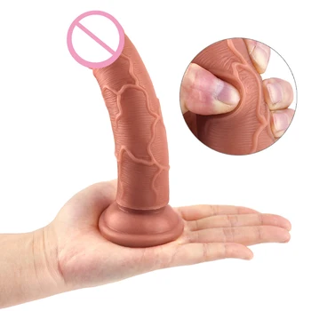 Strap on Anal Realistic Dildo Skin Feeling Huge Big Penis with Suction Cup Dildos Sex Toys for Woman Strapon Female Masturbation 4