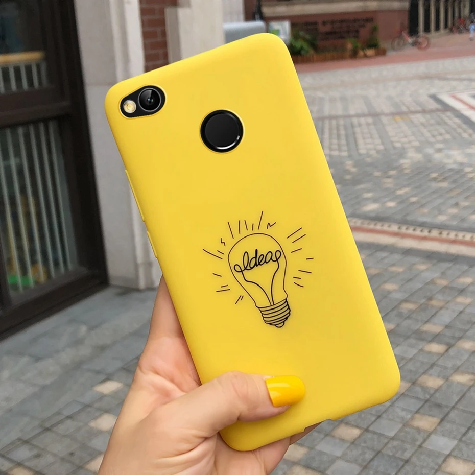 Темно-серый Чехол для Xiaomi Redmi 4x, чехол, 5,0 дюймов, тонкий, милый, ТПУ, мягкий, силиконовый, задняя крышка, Xiomi Redmi 4x, чехол для Redmi 4 x Redmi4X, чехол для телефона s - Цвет: Темно-серый