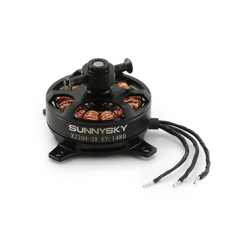 SUNNYSKY X2204 1480KV 1800KV бесщеточный двигатель с фиксированным крылом для многоосевой воздушной радиоуправляемой модели бесщеточного двигателя самолета