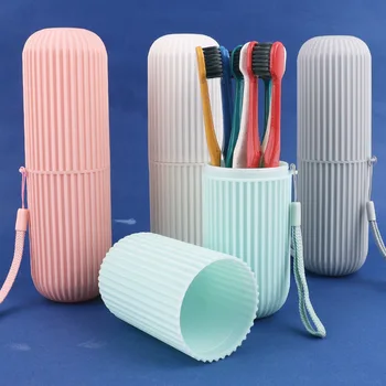 

Morandi Japanese Style kuan tou Toothbrush Soft Bristle Adult Family Set