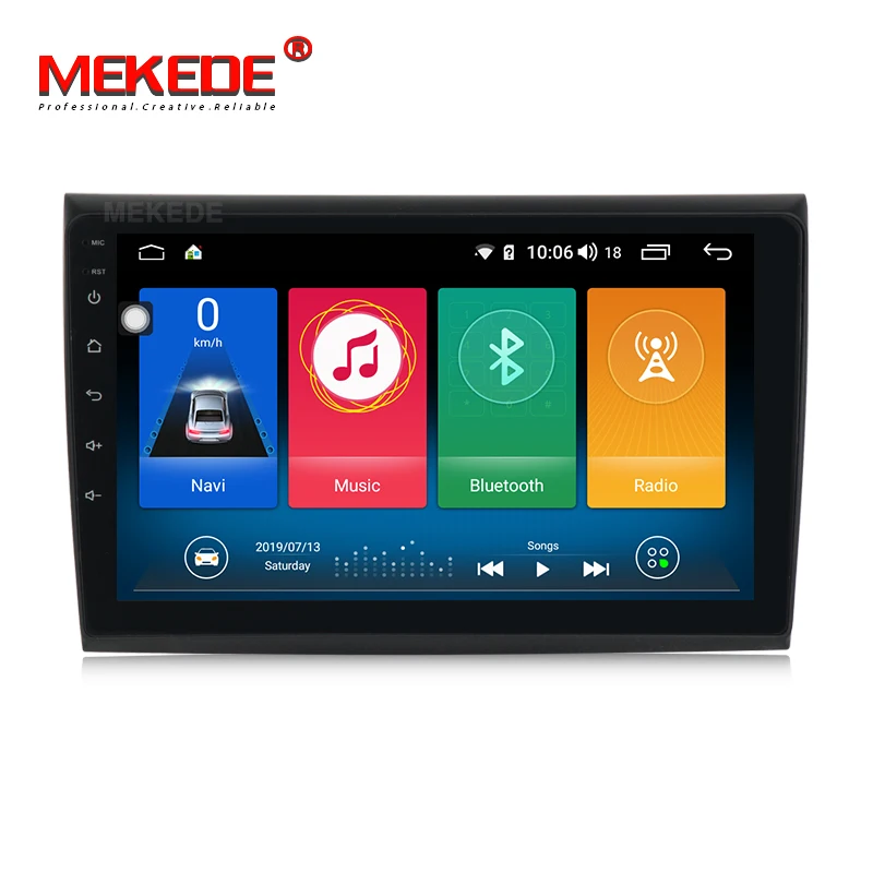 MEKEDE Android 9,0 4+ 64G Автомобильный мультимедийный плеер для Fiat Bravo 2007 2008 2009 2010 2011 2012 DSP DVR Камера Поддержка Can-Bus