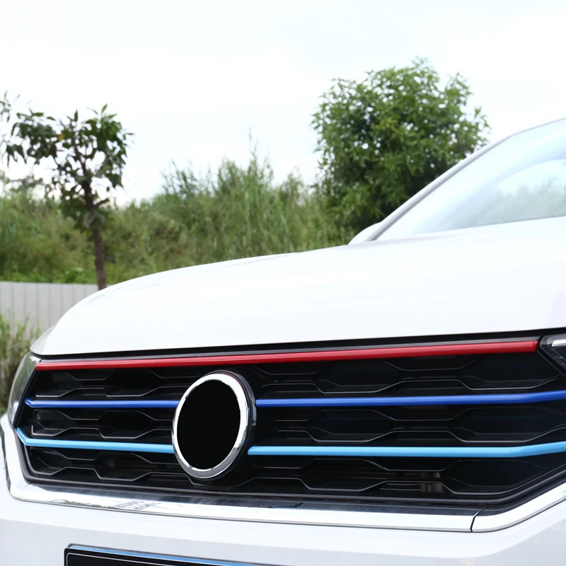 Карманго для Фольксваген T-ROC авто передний колпак-решетка полоски обшивки наружные наклейки внешние аксессуары
