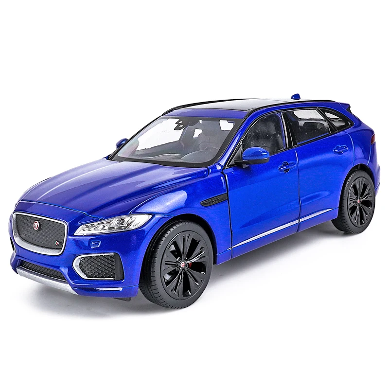 Welly 1:24 Jaguar F-PACE модель автомобиля из сплава Модель автомобиля украшение автомобиля коллекция Подарочная игрушка Литье под давлением модель игрушка для мальчиков