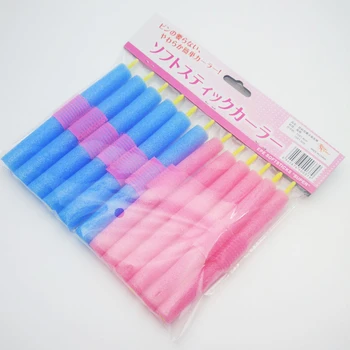 

12pcs Magical Anion Soft Foam Hair Care DIY Hair Style Roller Curler Maker Salon Sponge Hair Styling Tool Bendy Twist Curls Tool