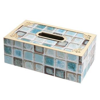 

Container Toliet Office Tissue Box Car Rectangular Home Decoration Nordic Style Living Room Towel Dispenser Wooden Napkin Holder