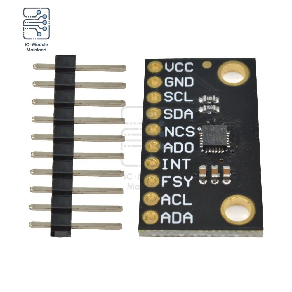 ICM-20948 маломощный 9-осевой MEMS модуль датчика отслеживания движения ICM20948 SPI/I2C порт