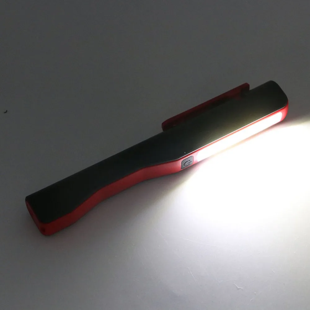 Мини-ручка типа COB светодиодный светильник-вспышка Многофункциональный фонарь светильник Магнитная Рабочая инспекционная лампа usb зарядка Карманный светильник