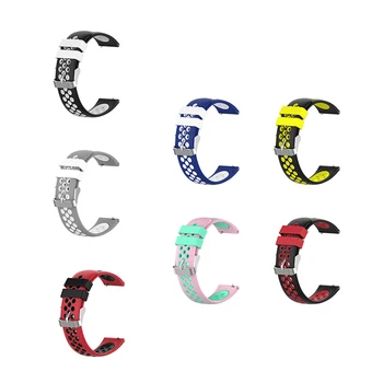 

18mm Silicone Wristband Watch Strap Bracelet Band for Garmin vivoactive 4S smart accessories