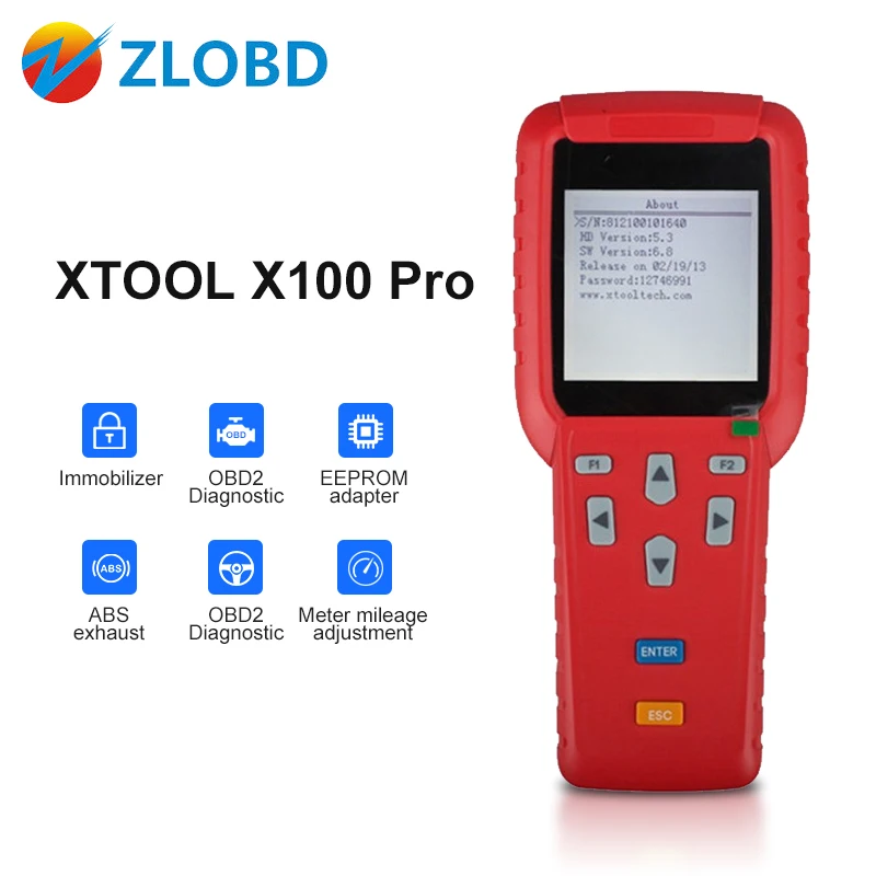 

2019 Original Newest x100 pro programmer DHL free x 100+ plus pro AUTO key programmer x-100 pro key maker free update online