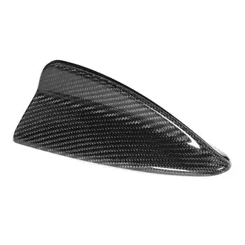 

antenna car car styling Dry Carbon Fiber Fin Antenna Cover Fit for E90 E91 E93 X1 X3 X5 X6 E70 E71 antena auto auto