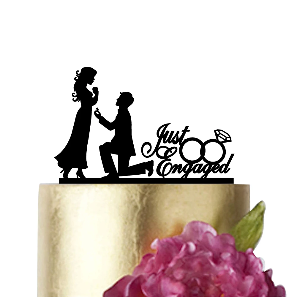 Acrylic Marry Me Wedding Couple cake topper Wedding Decoration Cake Topper for Wedding Engagement Bridal Shower Cake Topper (5)