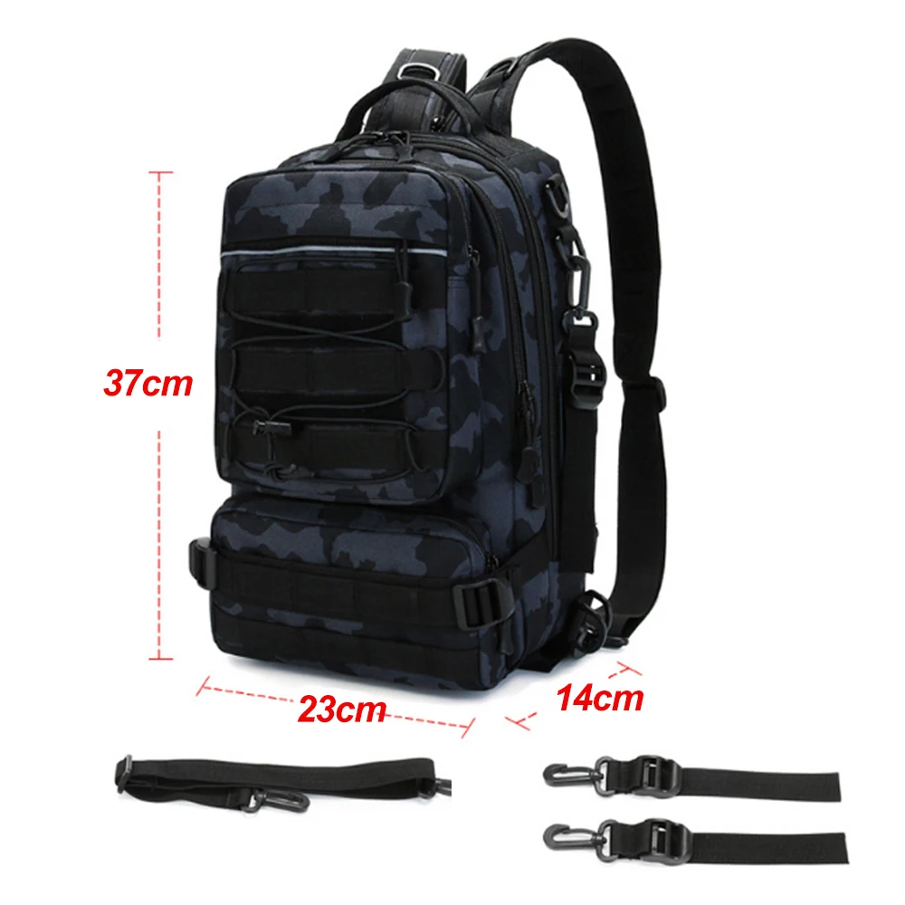 

Tactical Travel Men Fishing Lure Rod Box Bag X175G