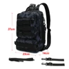 Mochila para deportes al aire libre, grande, para acampar, escalada, pesca, caza, impermeable, militar, táctico, de viaje, para hombre, bolsa X175G ► Foto 2/6