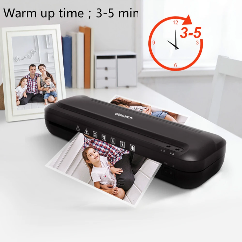 

(Effective) Laminator a4 photo laminating machine small file photo laminating machine gluing machine US standard