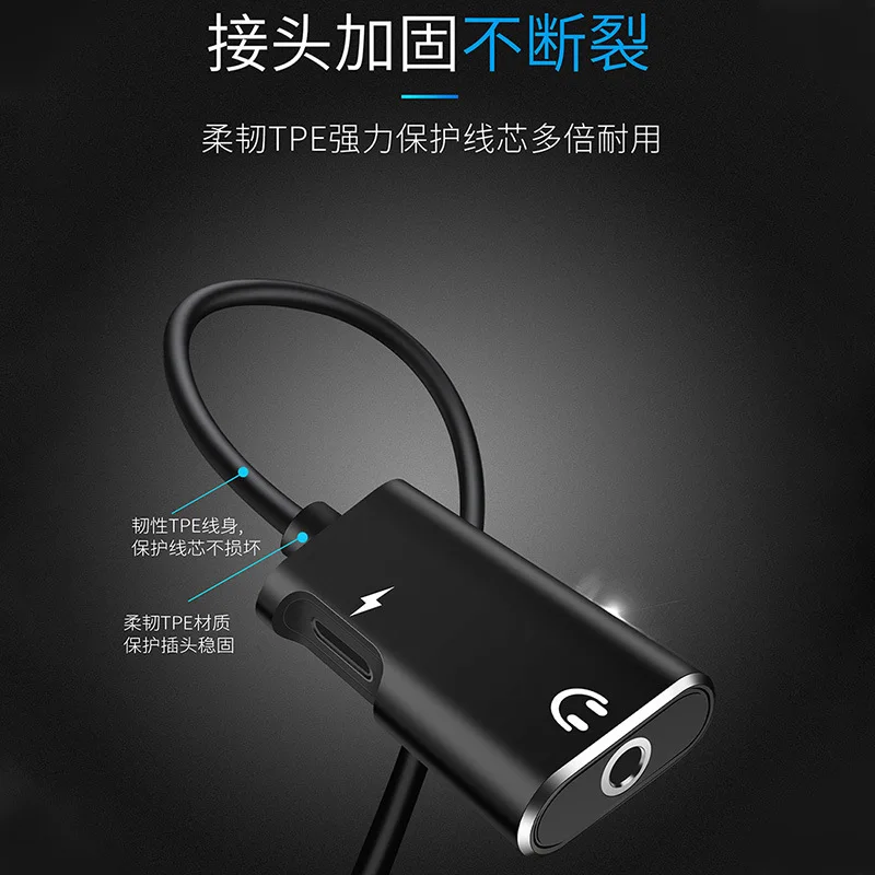 Usb type C адаптер для адаптера Jack 3,5 мм USB C зарядка наушников для кабеля адаптер конвертер зарядки аудио
