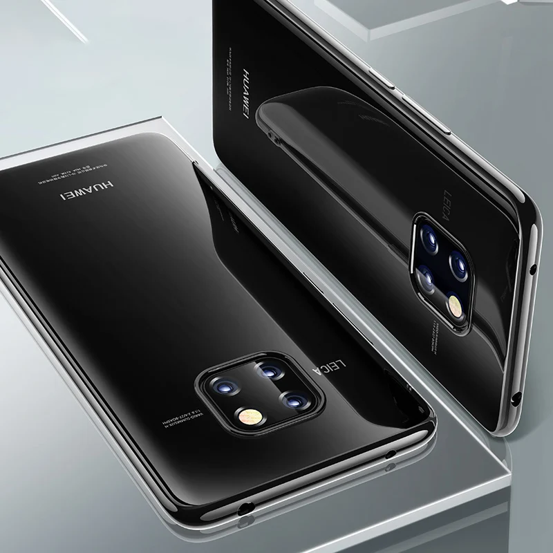 Cover Trasparente Per Huawei Mate 20 Pro – Silicone TPU Antiurto Con Stampa Lupo, Sottile E Morbida - 2