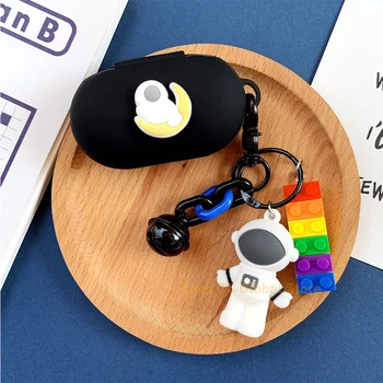 

Cute Astronaut Silicone Cover for Samsung Galaxy Buds Buds+ plus Protect Case for Samsung Galaxy Buds Live Couples' Case Gifts
