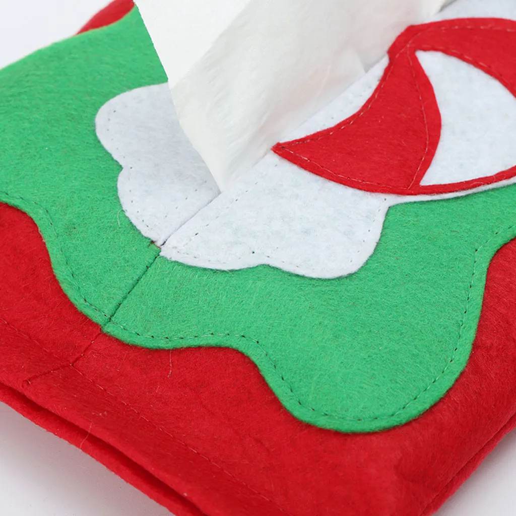 1pc Creative Christmas decorations for home Paper Towel Set Cover Xmas Restaurant Home Party Decorations adornos de navidad