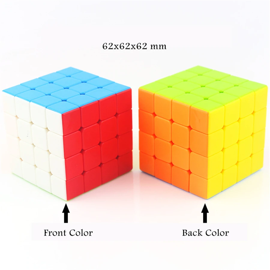 Cubo Magico 4 4 скоростной кубик, Квадратный Кубик, игра-головоломка, Обучающие игрушки, пластиковые детские мини кубики, магические пазлы, подарок DD60MF