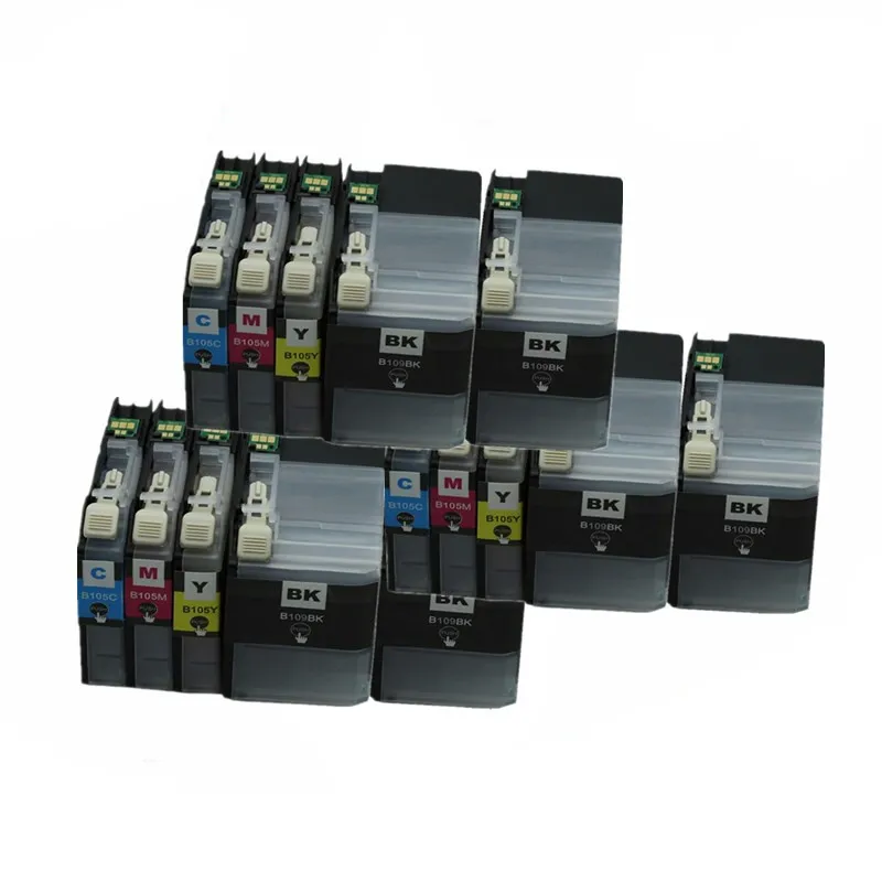 3SET 3BK 15PCS LC109XL LC-109XL LC-105XL LC105XL LC109 LC105 чернильные картриджи MFCJ6920DW MFC J6520DW J6720DW J6920DW струйный принтер - Цвет: 3SET 3BK 15PCS