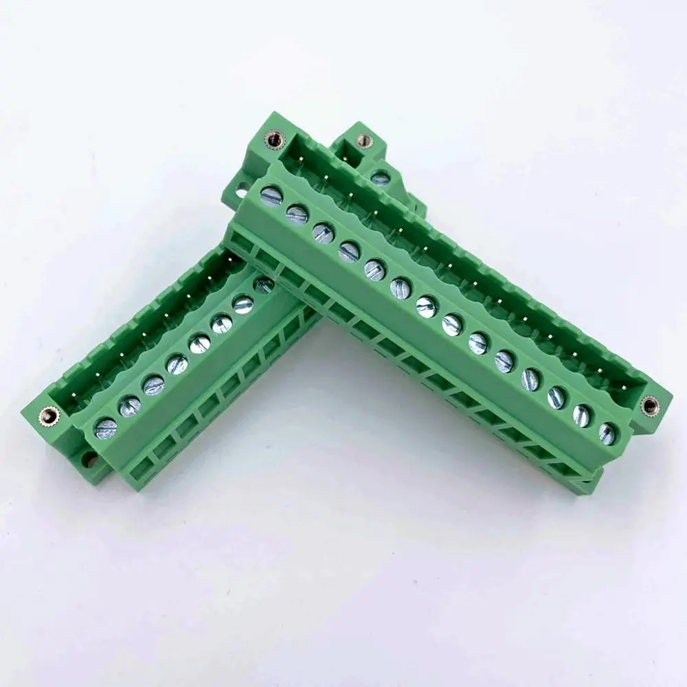 KF2EDG GBM 5,08 2P~ 12P разъем PCB вставной TEMINAL блок 2EDG DBM 5,08 мм 2PIN~ 24PIN MVSTBU 2,5 GFB 1788347 PHOENIX DEGSON