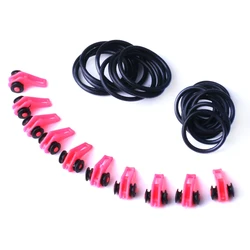 10Pcs/Bag Plastic Fishing Hook Keeper For Fishing Rod Pole Fishing Lures Bait Safety Holder Chub Carp Easy-Fishing Tackle Hooks