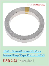 3 метра пластина из чистого никеля никелевая лента для Li 18650 батареи точечной сварки наружные инструменты