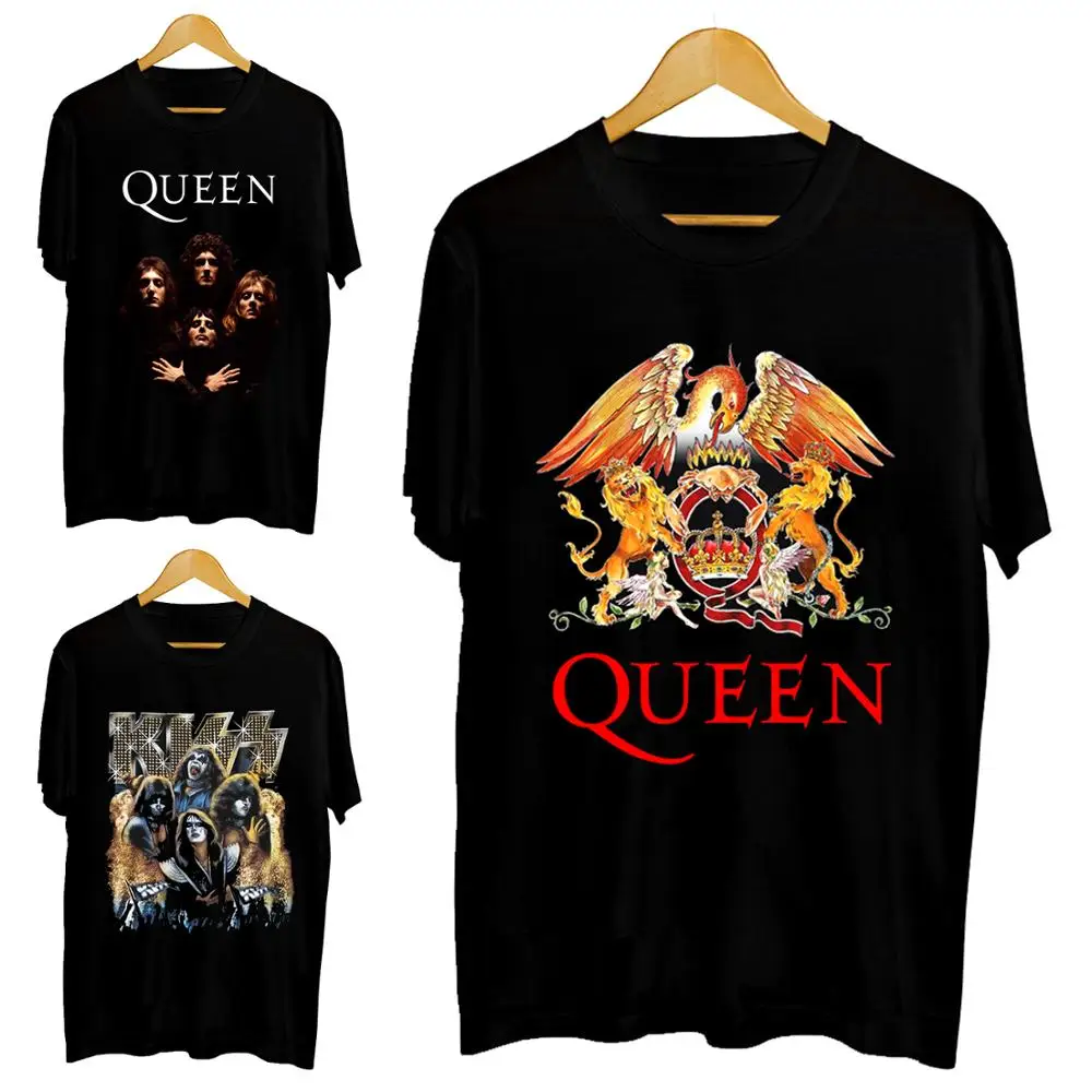 New Queen Rock Band T Shirt Men's Short 
