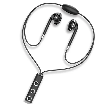 

BT313 Wireless Earphones Bluetooth V4.1 Magnetic Hanging Neck Handsfree Headphone Sport Noise Conceling Headsets for IOS Android