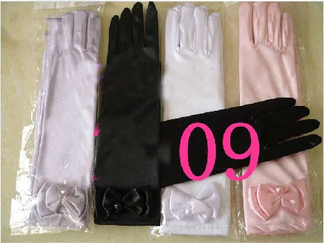 5 шт./лот, детские длинные перчатки с цветочным узором для девочек, светло-фиолетовая, Лавандовая, Студенческая кружевная перчатка, костюм, перчатки, перчатки для танцев