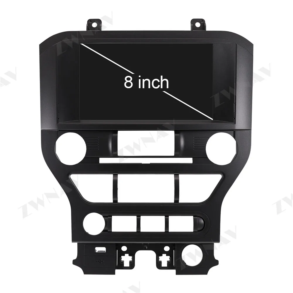 Android 9 Автомобильный gps навигация для Ford Mustang+ Android Авто Стерео головное устройство мультимедийный автомобильный радиоприемник проигрыватель магнитофон GT500