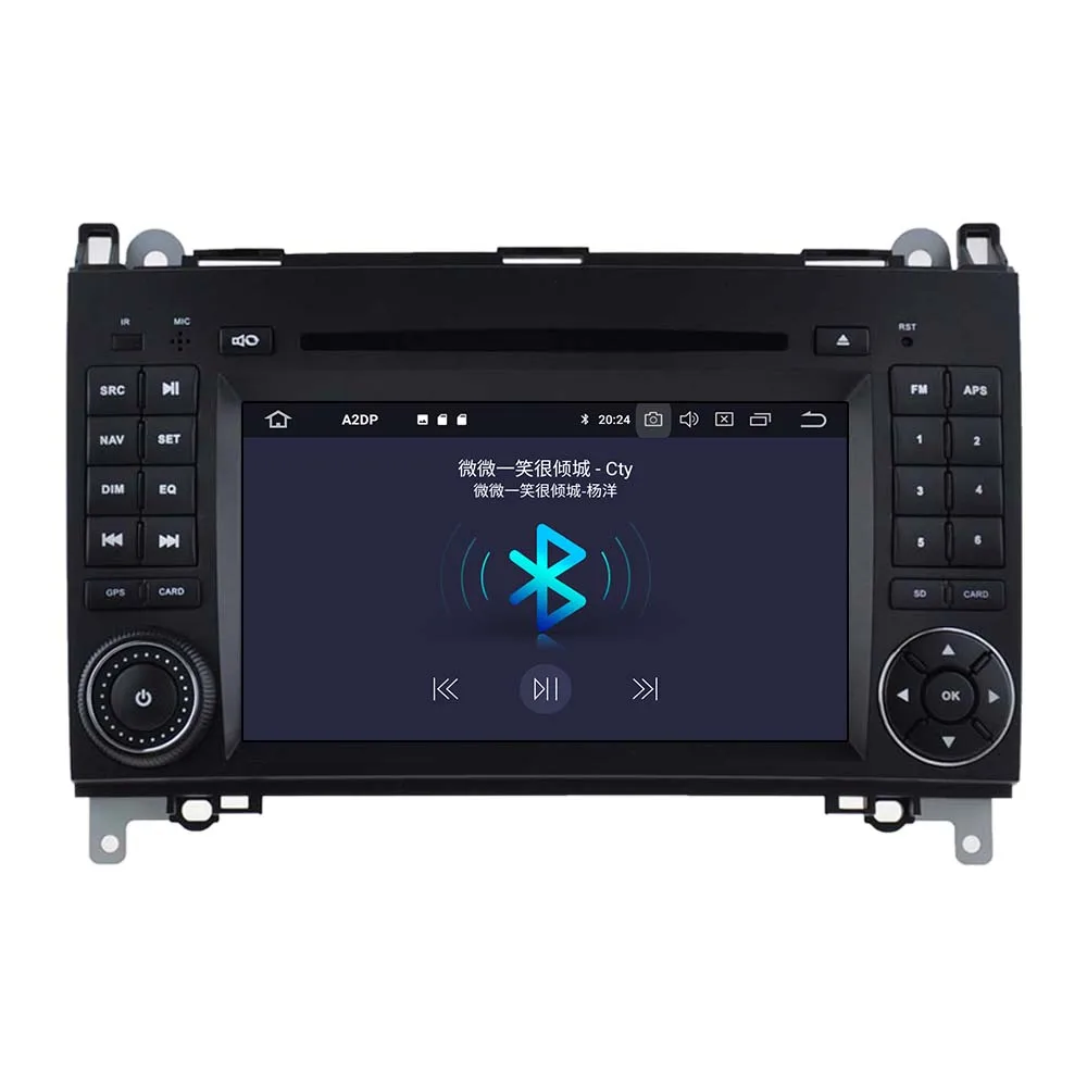 Android 9,0 gps навигация ips автомобильный dvd-плеер для Mercedes Benz A/B/Viano/Vito головное устройство мультимедийный плеер магнитофон авто