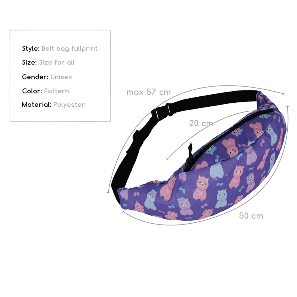 Casual Men Waist Bags Women Shoulder Bag Pouch Travel Canvas Belt Bag Unisex Multi-function PocketsOutdoor Sports Shoulder 819