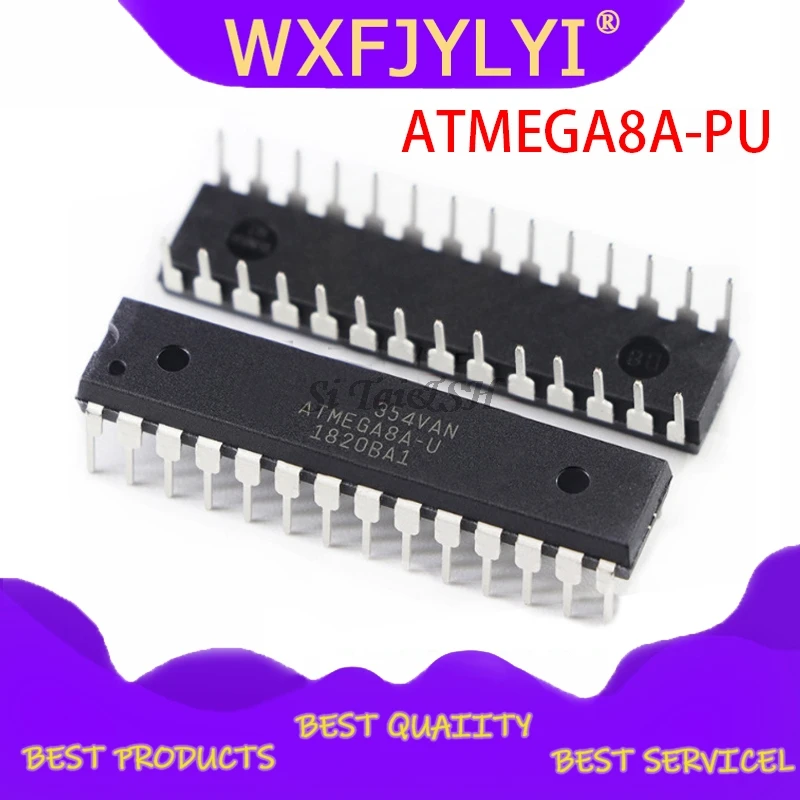 5 шт./лот ATMEGA8-16PU ATMEGA8A-PU DIP-28 новый оригинальный | Электронные компоненты и