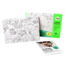 115*80 см дети ребенок супер живописец бумага для рисования гигантская раскраска плакат игрушки мальчики девочки подарок