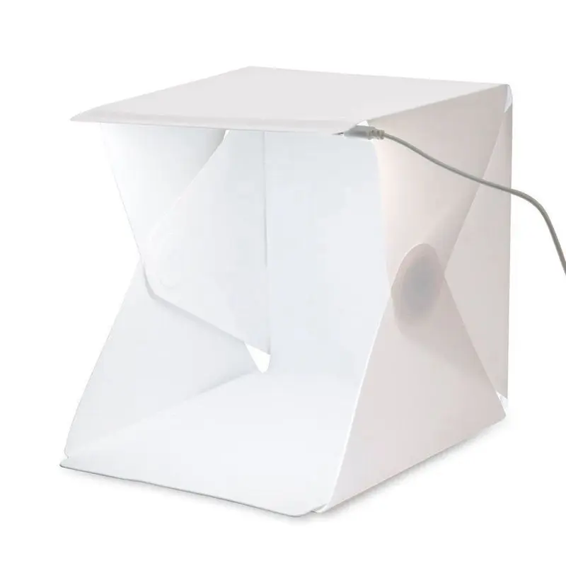 Folding Photography Studio Box light box Softbox LED Light box for iPhone Samsung HTC Smartphone Digital DSLR Camera