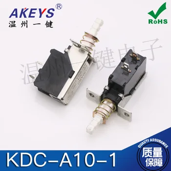 

10 pcs KDC-A10-1 Large Power Switch Two-Leg Self-Locking Press Button KDC-A04 T85 Hood Disinfection Cabinet Switch