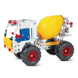 Горячая 181 шт Средний цемент в форме грузовика развивающие сборные игрушки DIY паровой ствол игрушка модель обучающая игрушка подарок для