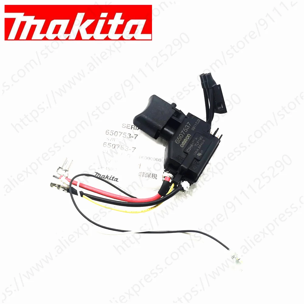 Переключатель для Makita DHP482 DDF482 632F27-4 DF482D DDF482RME DDF482Z DHP482RME DHP482Z DHP482RAE DHP482RFE 650753-7 |