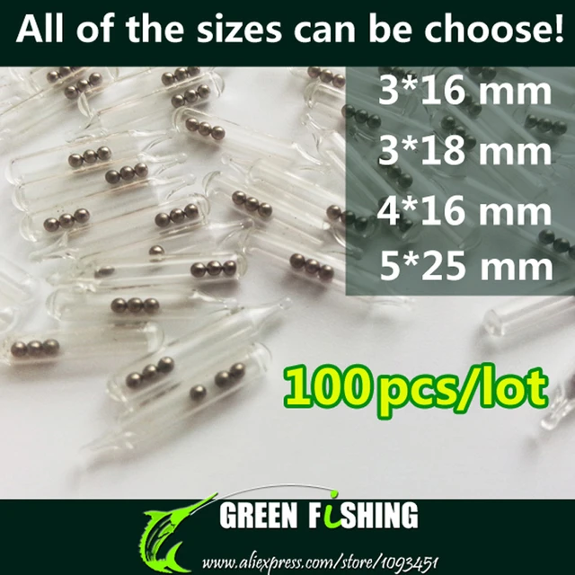 Sage Fly Fishingglass Rattles For Fly Fishing Lures - 100pcs 3mm