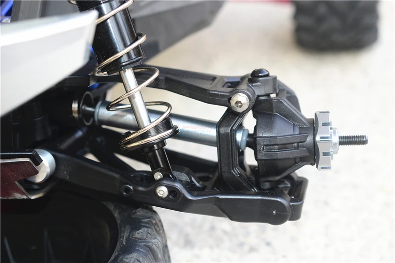 Алюминиевый вал CVD+ колесо с шестигранной головкой для TRX 1/10 MAXX 89076-4 RC автозапчасти