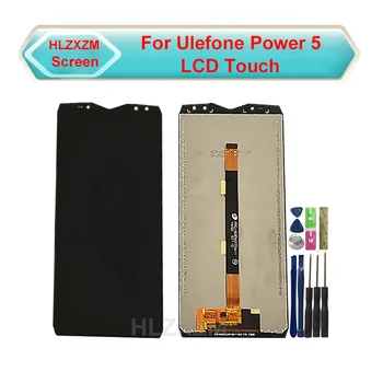 

For Ulefone Power 5 LCD Display With Touch Screen Digitizer Assembly Replacement With Tools+3M Sticker