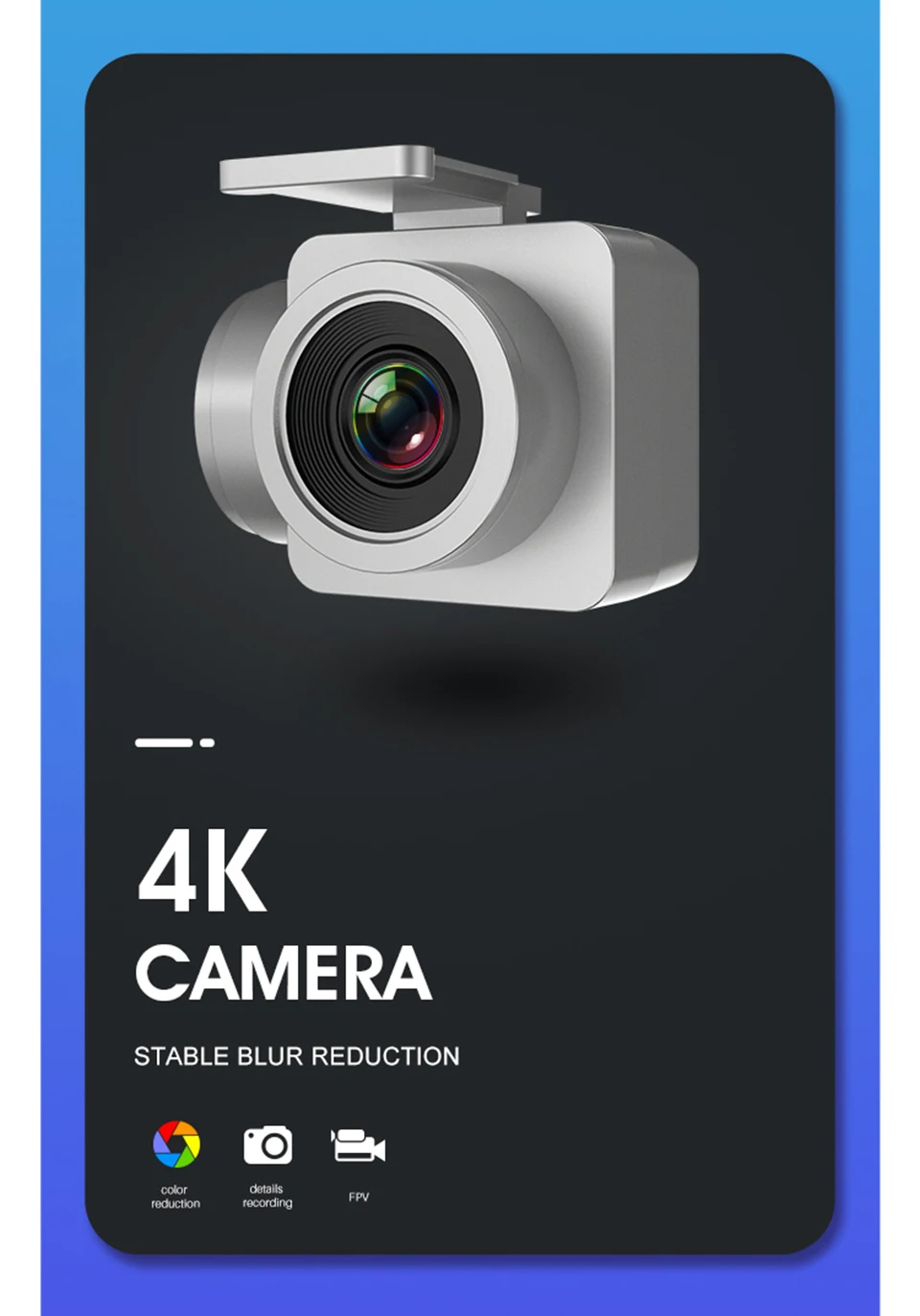 KY606D складной Дрон с разрешением 4K широкоугольный объектив высокого разрешения с Камера WI-FI четырех-осевой самолет с фиксированной высотой дистанционного Управление Квадрокоптер