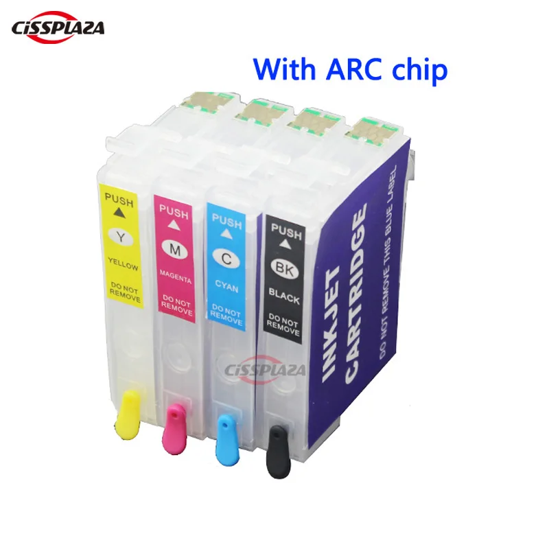 CISSPLAZA 1 комплект 16XL сменный чернильный картридж для Epson WF 2530 2010 2510 2540 2630 2650 2750 2660 с ARC