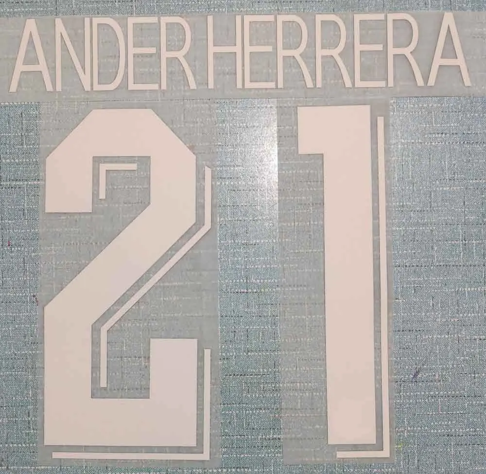 UHOME ANDER HERRERA GANA T. SILVA VERRATTI MBAPPE Кавани ди Марии Неймар JR ICARDI SARABIA nameset нашивка - Цвет: Лазерный