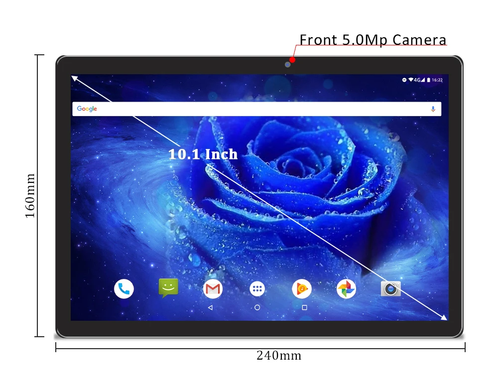 10.1 Inch 4G Tablet PC Android 10 Cores MT6797 Cheap Tablet Gaming 13MP Camera Metal Body Type C 6000mAH 6GB RAM 64GB ROM good tablets