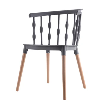 

Nordic INS Windsor Chair Restaurant Dining Chair Restaurant Office Conference Computer Chair Home Bedroom Learning Wooden Chair