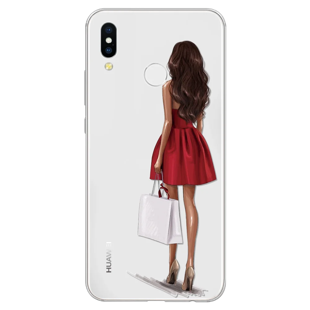 Черный коричневый Модный Стильный чехол для Huawei Mate 30 20 10 P20 P30 Pro P Smart Z Plus 2019 P10 P8 P9 Lite
