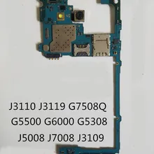 Подарок+ инструмент+ полный работает разблокирован для samsung Galaxy J 3110 материнская плата логическая материнская плата